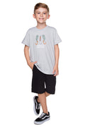 Conjunto Camiseta Meia Malha - HAVE FUN