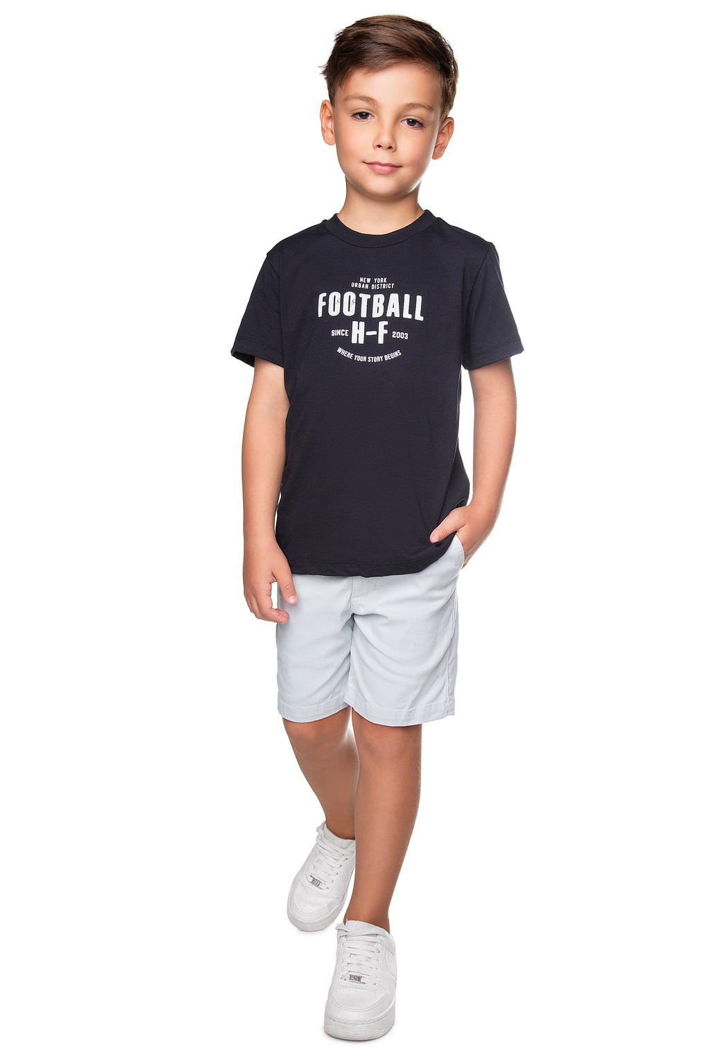 Camiseta Meia Malha - HAVE FUN