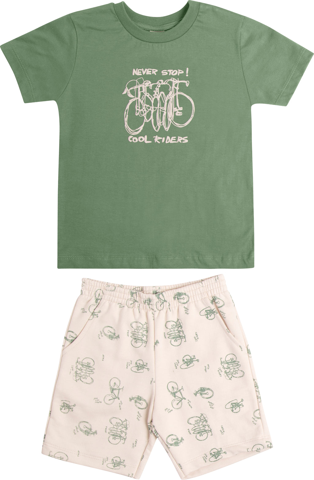 Conjunto Camiseta e Bermuda - HAVE FUN