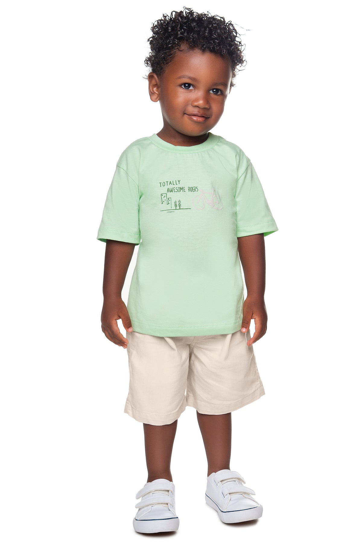 Conjunto Meia Malha e Bermuda Sarja - HAVE FUN