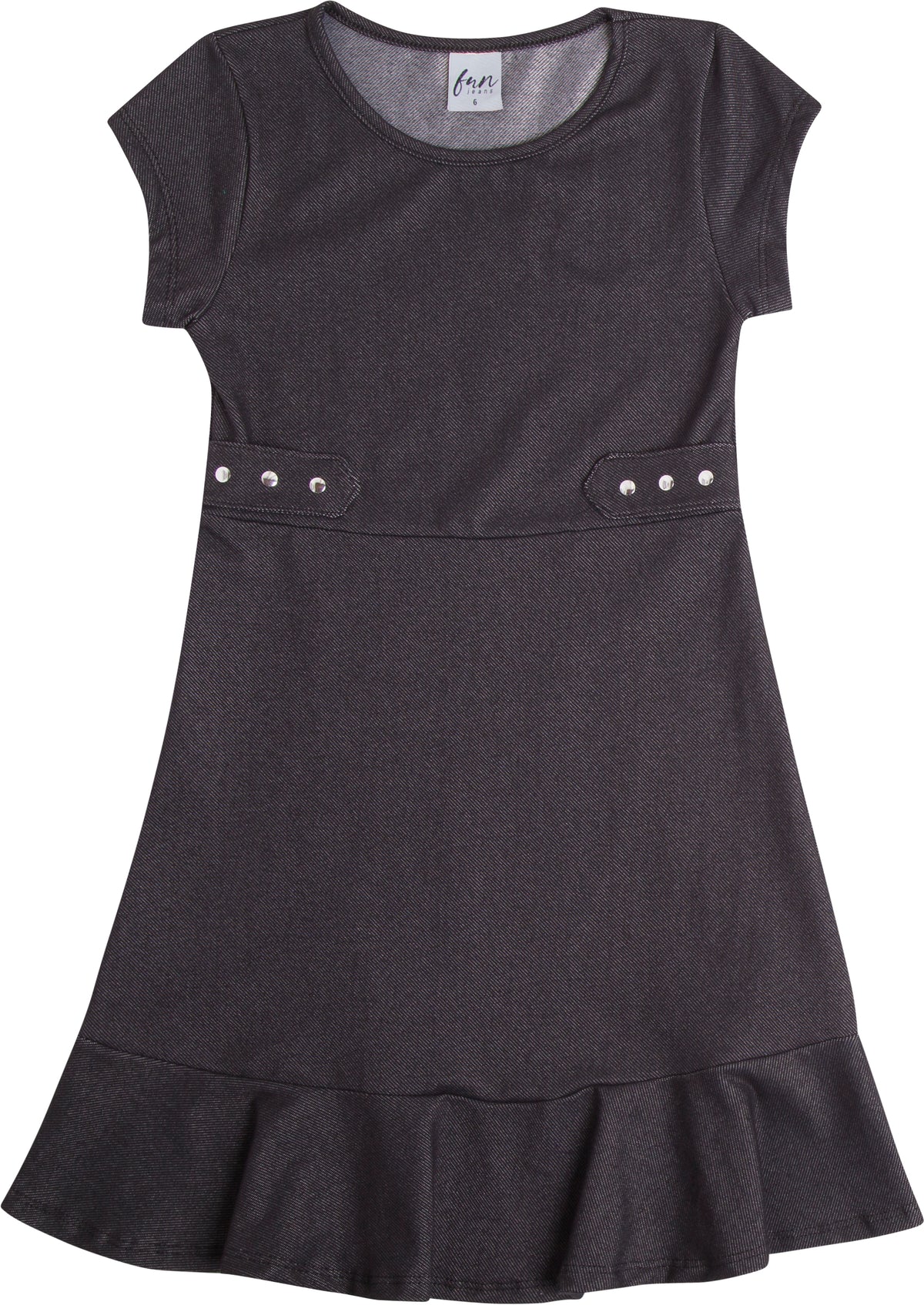 Vestido Molecotton Denin - HAVE FUN