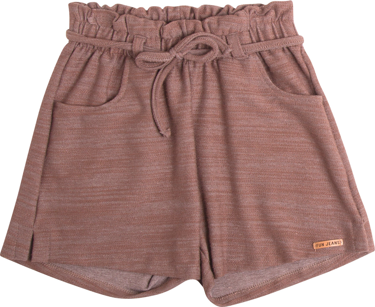 Short Moletom Texturizado - HAVE FUN