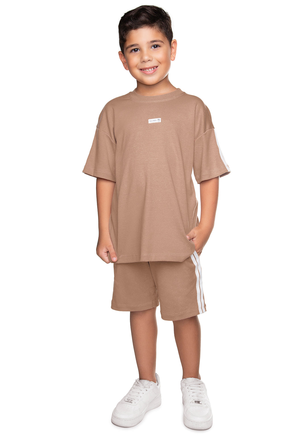 Conjunto Camiseta e Bermuda Malha - HAVE FUN