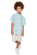 Conjunto Camisa Linho e Bermuda Sarja - HAVE FUN