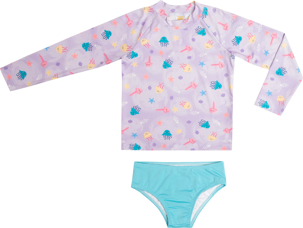 Conjunto Biquini Blusa Proteção UV - HAVE FUN