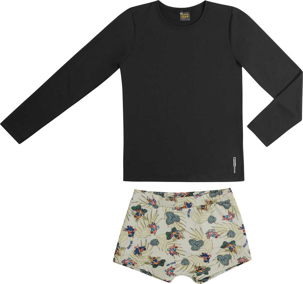 Conjunto Proteção UV e Sunga - HAVE FUN