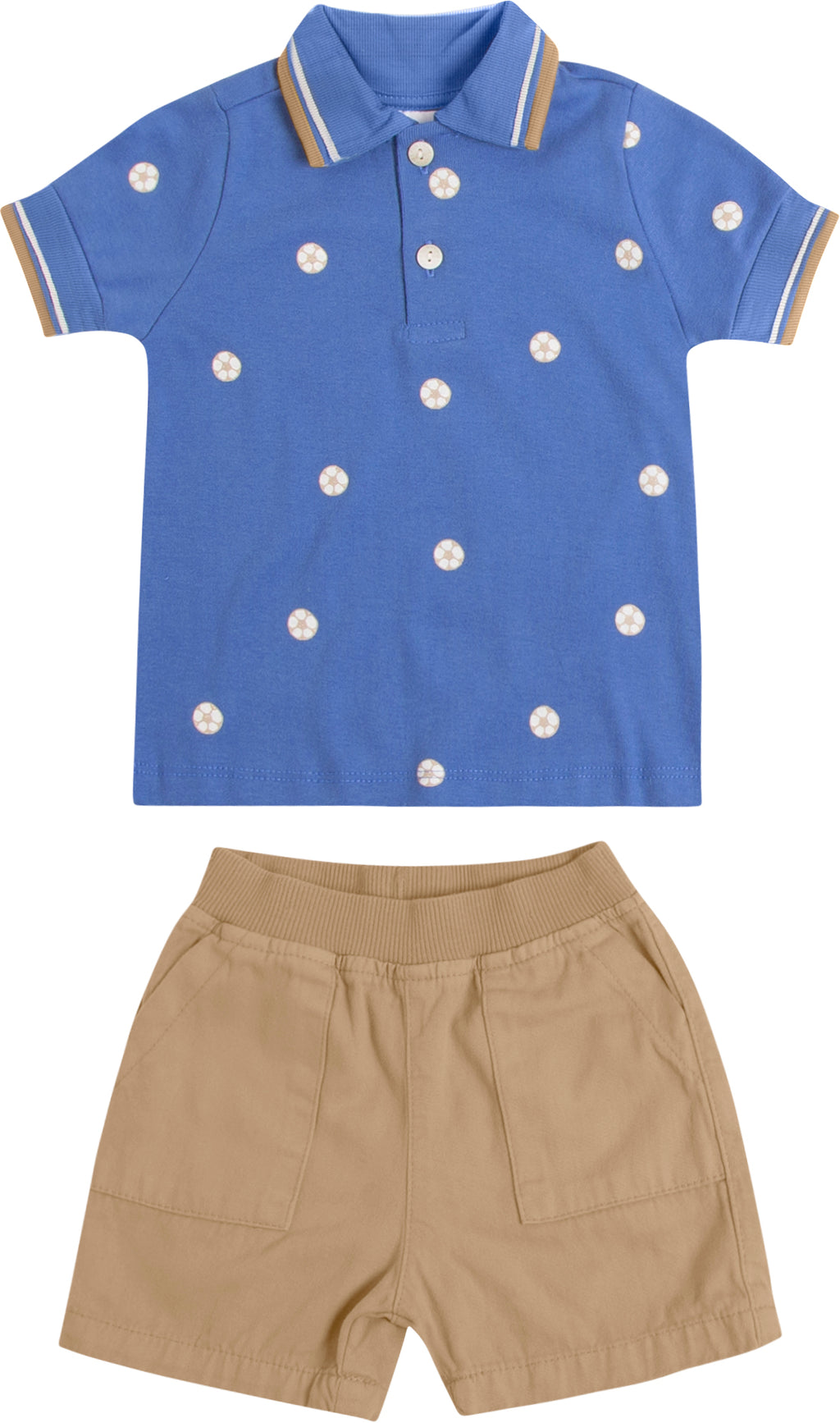 Conjunto Polo e Bermuda Sarja - HAVE FUN