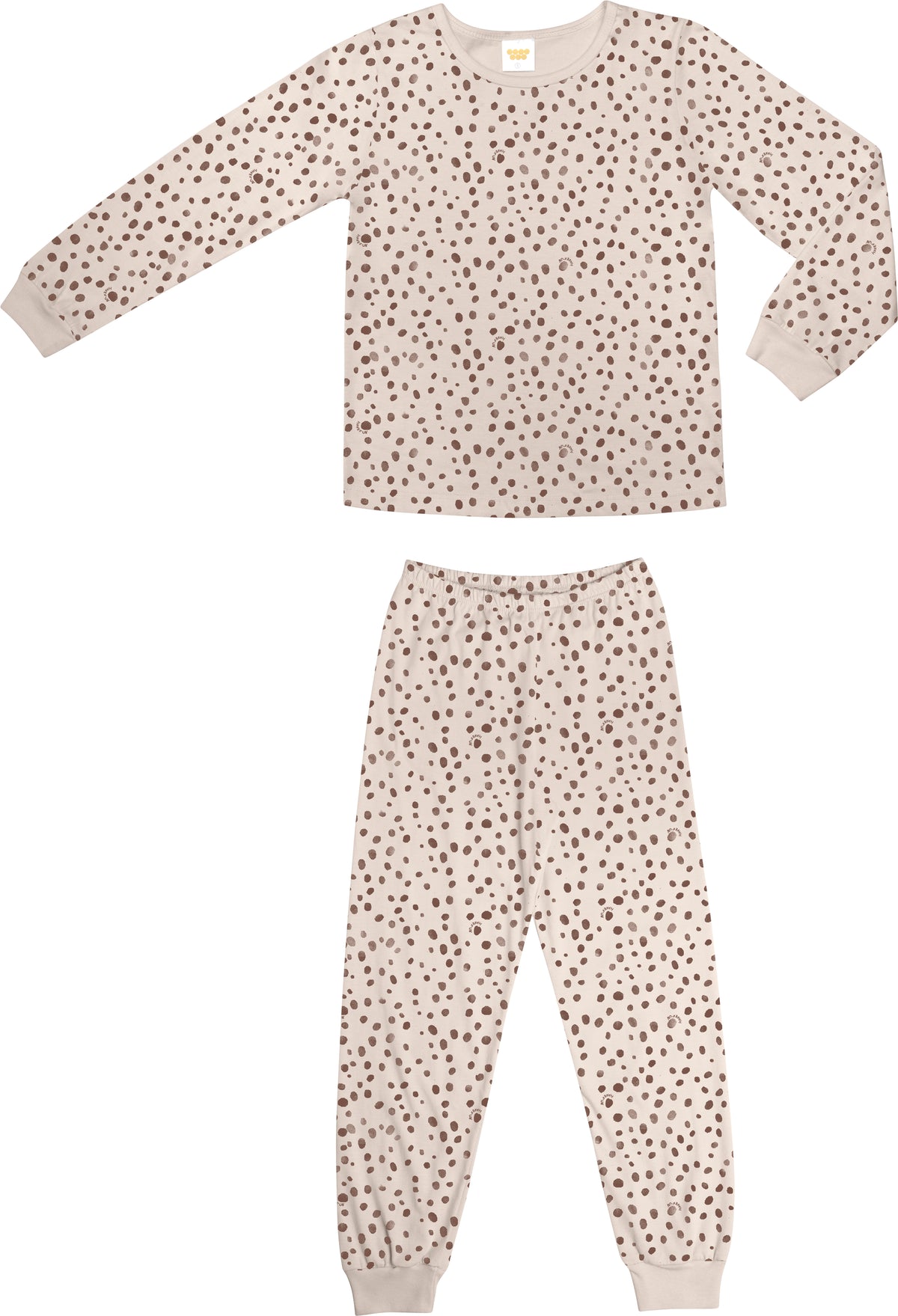 Pijama Longo Meia Malha - HAVE FUN