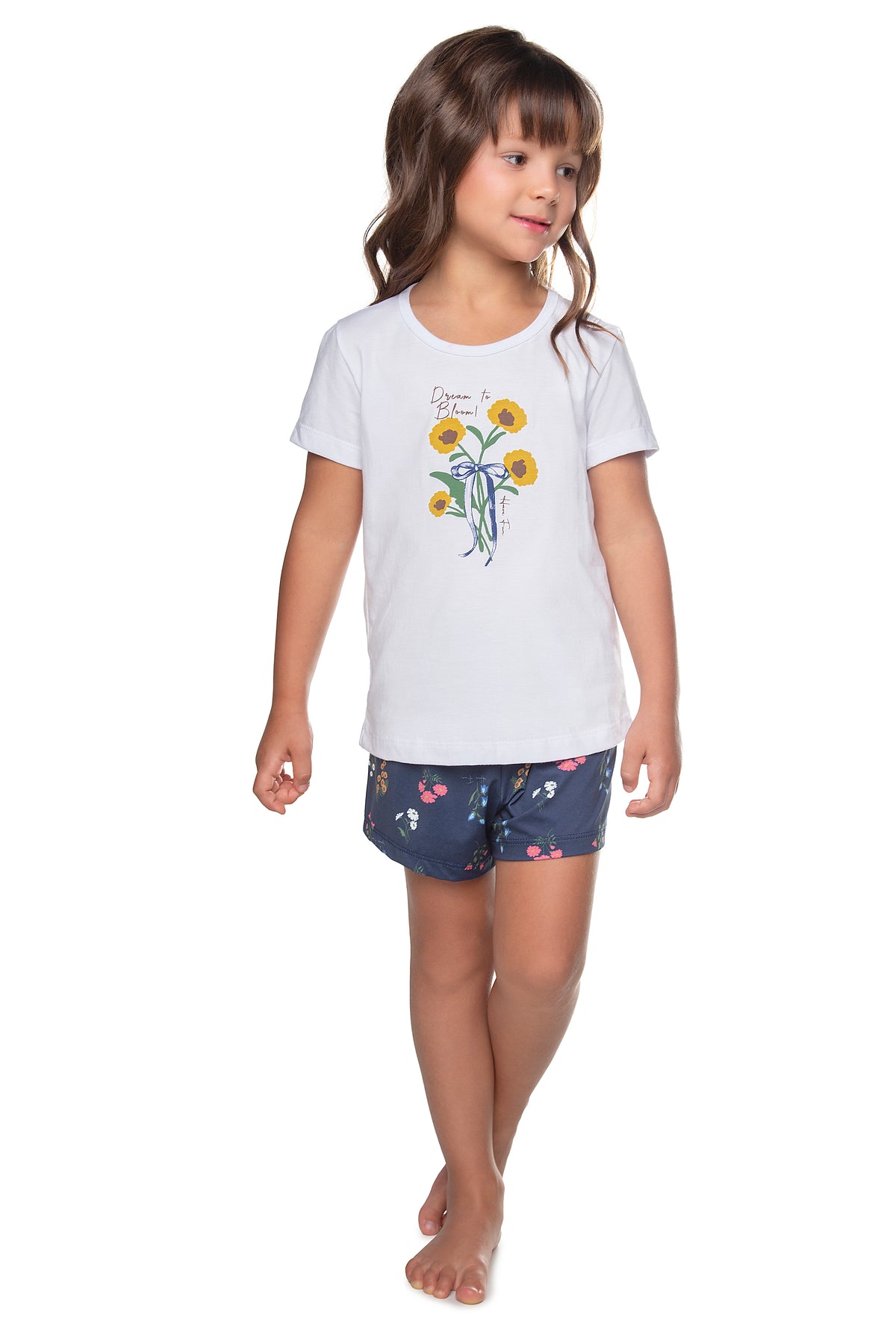 Pijama Curto Meia Malha - HAVE FUN