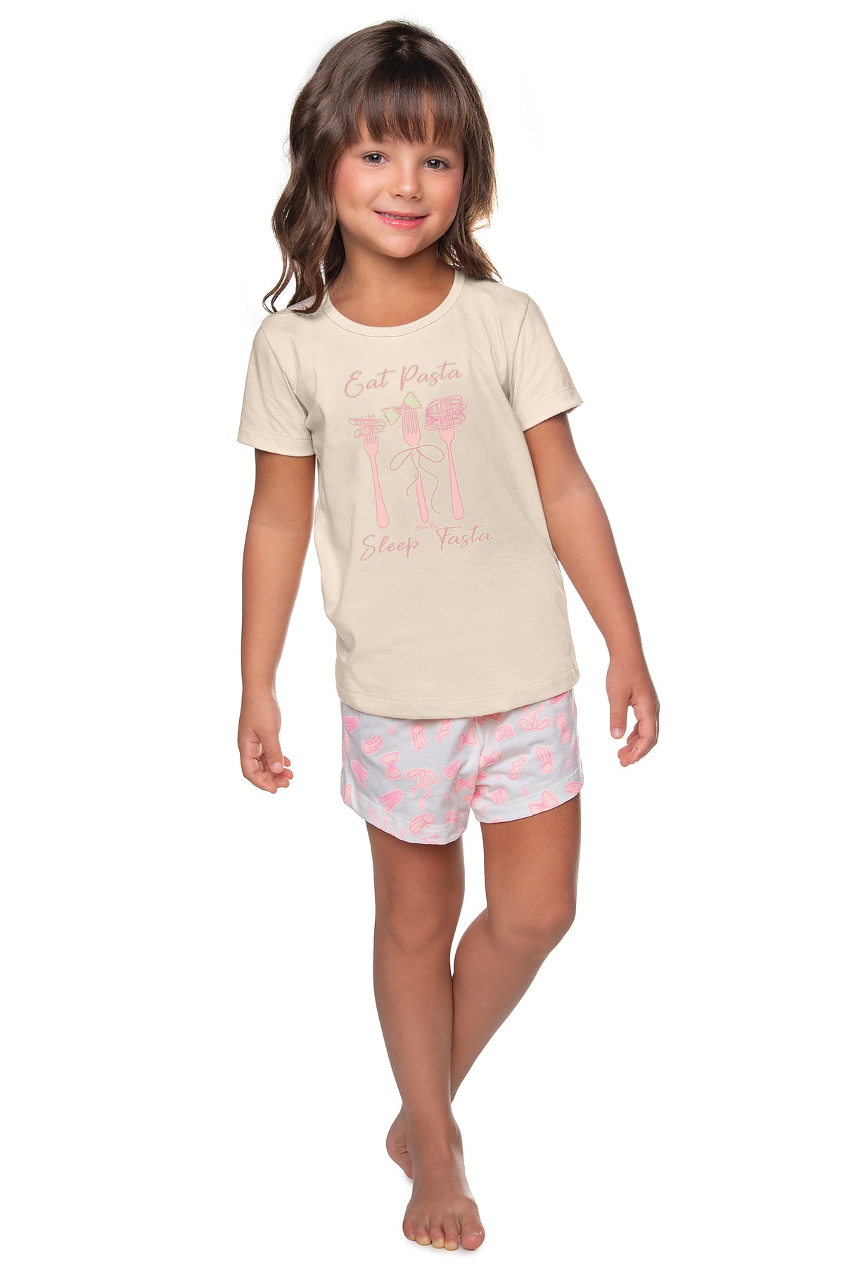 Pijama Meia Malha Brilha Escuro - HAVE FUN