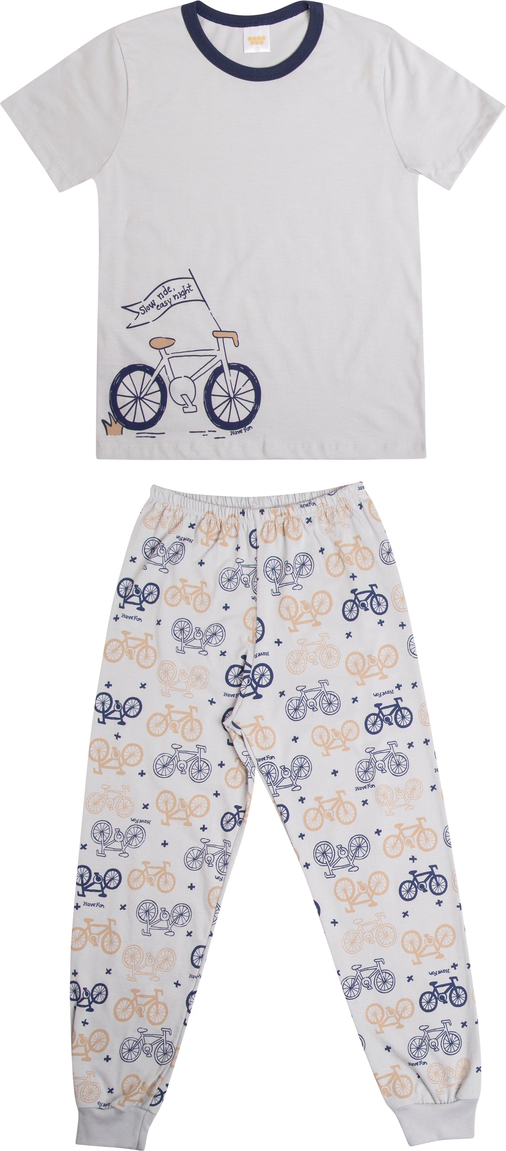 Pijama Camiseta MC e Calça - HAVE FUN