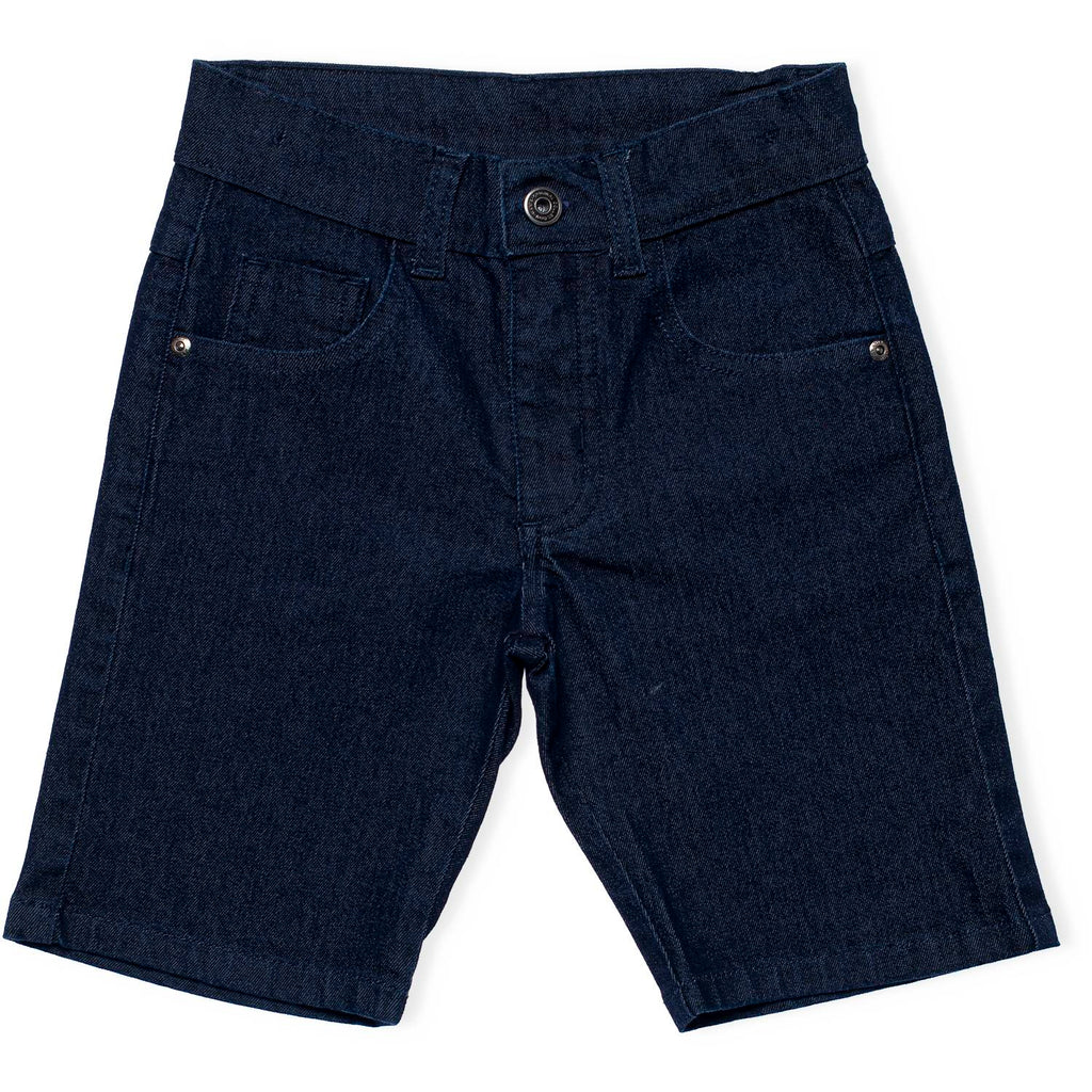 Bermuda Jeans Escuro - MANIA KIDS
