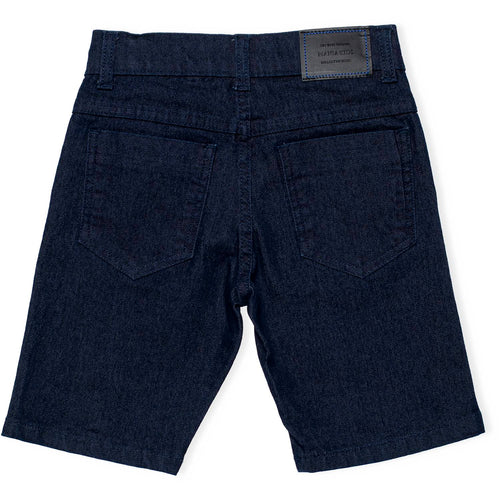 Bermuda Jeans Escuro - MANIA KIDS