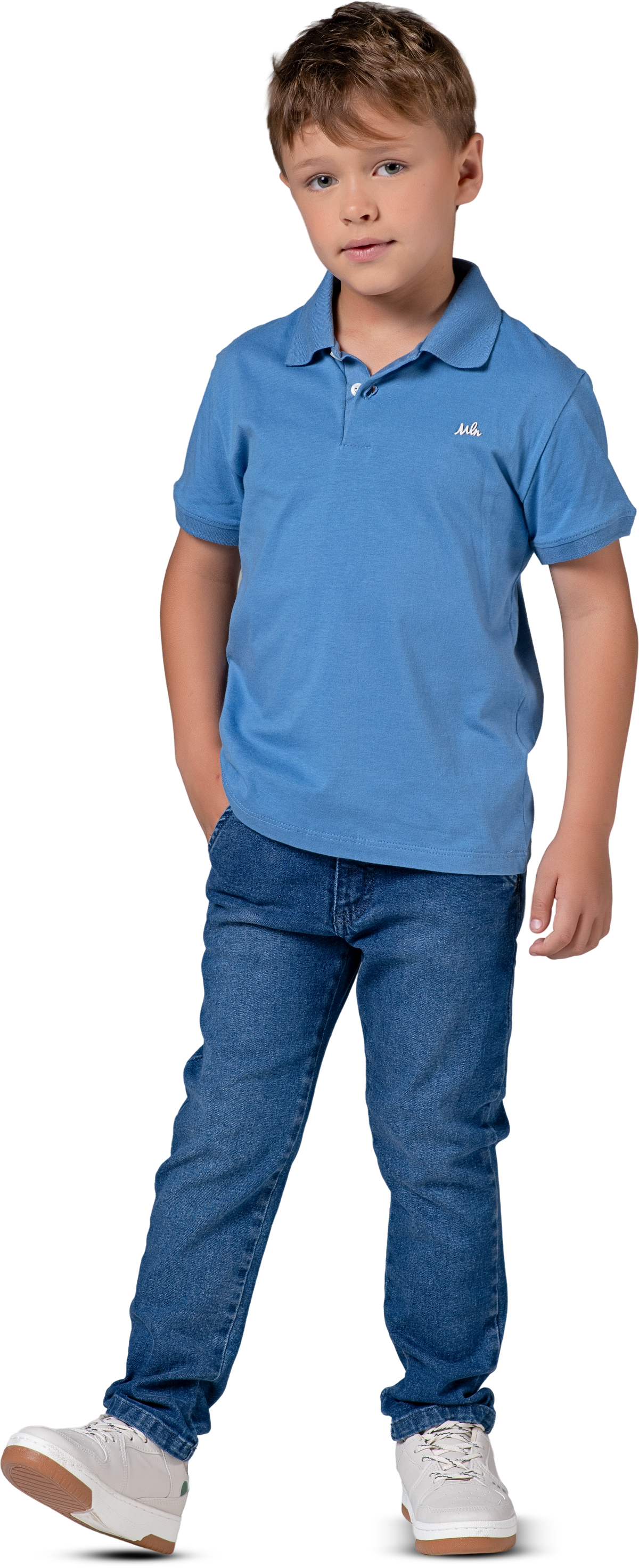 Calça Jeans Bolso Faca - MANIA KIDS