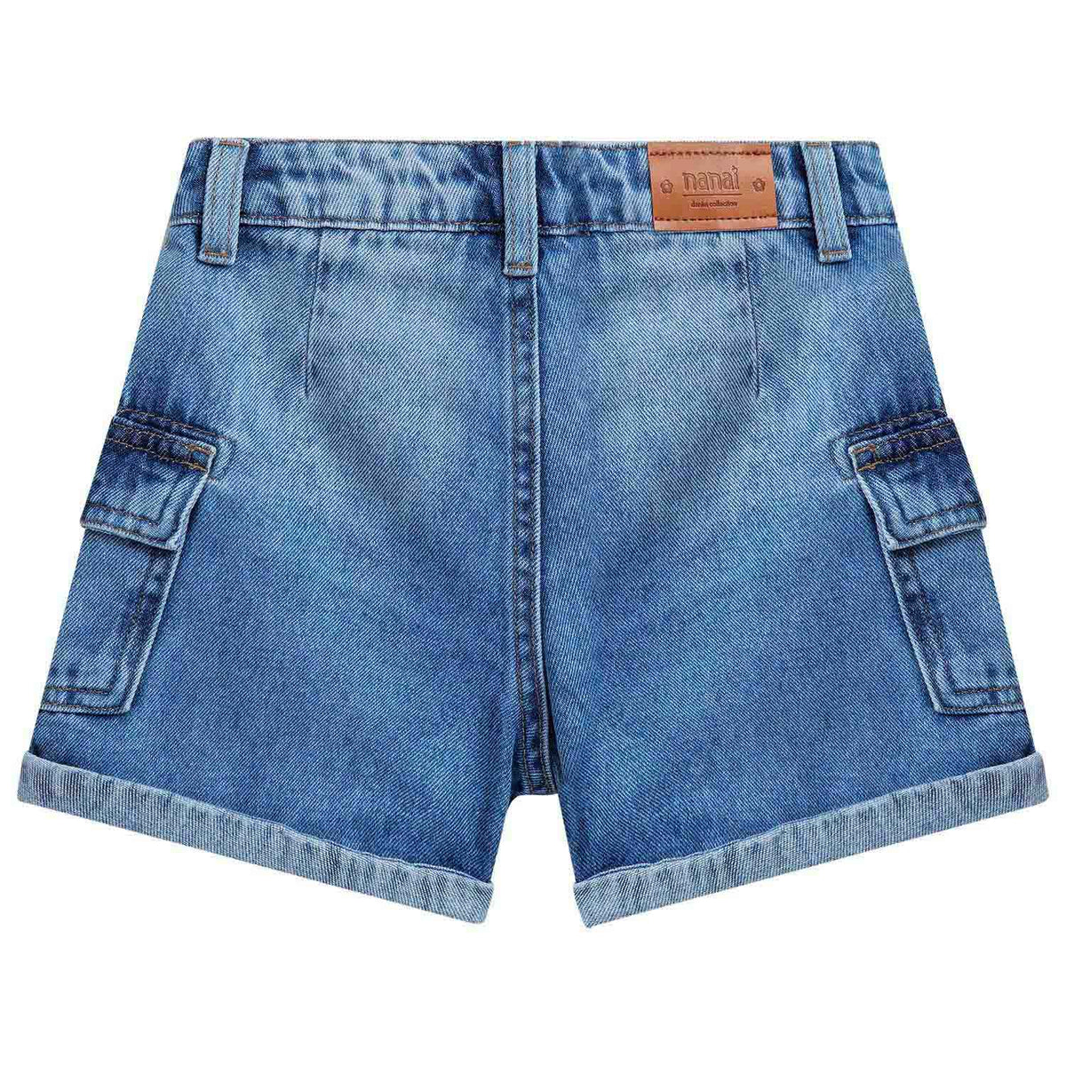 Short Cargo Jeans - NANAI