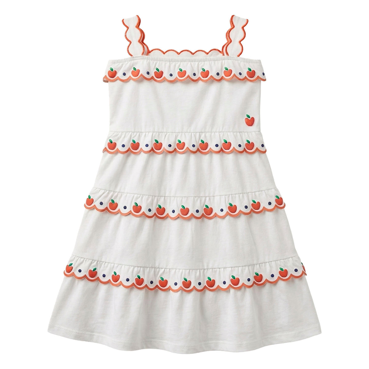 Vestido Malha Cotton Babados - NANAI