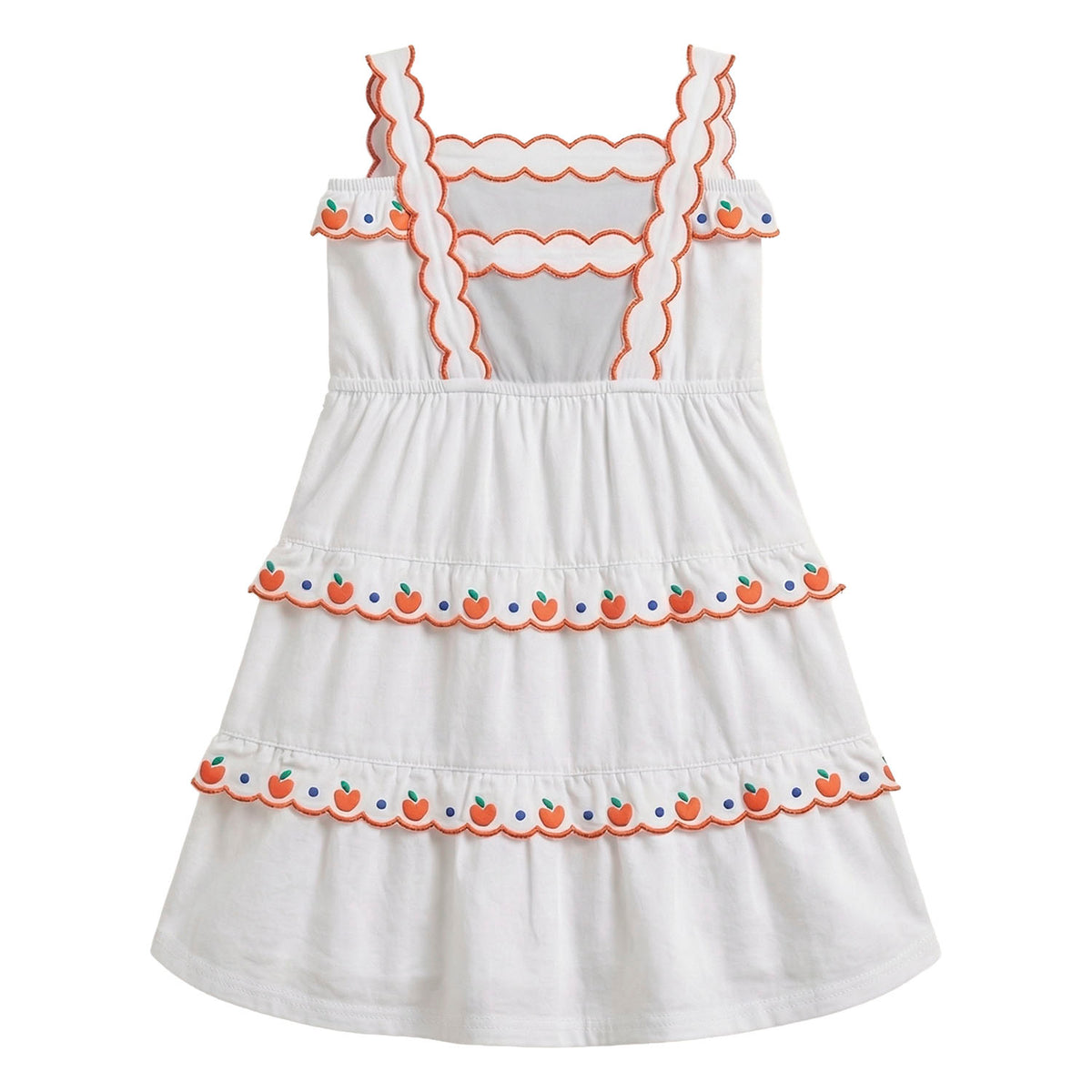 Vestido Malha Cotton Babados - NANAI