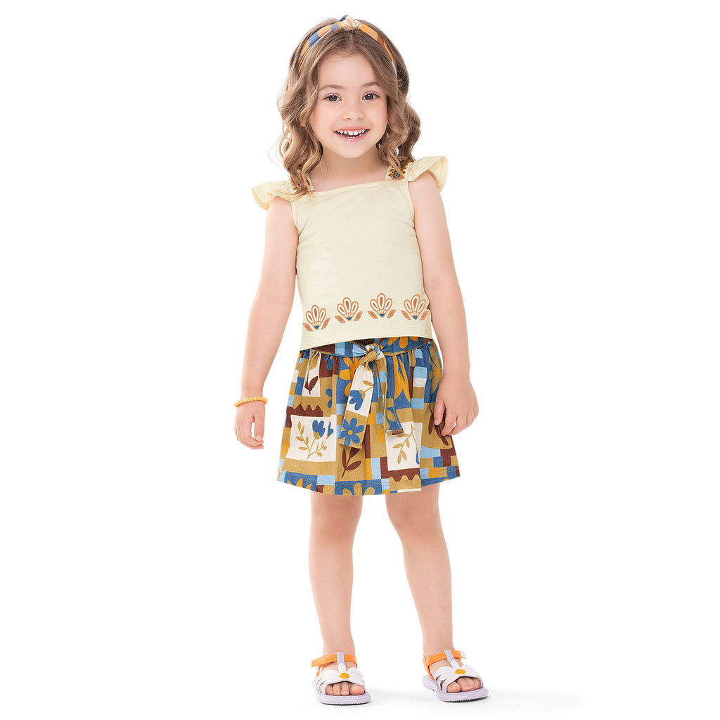 Conjunto Blusa e Saia - NANAI