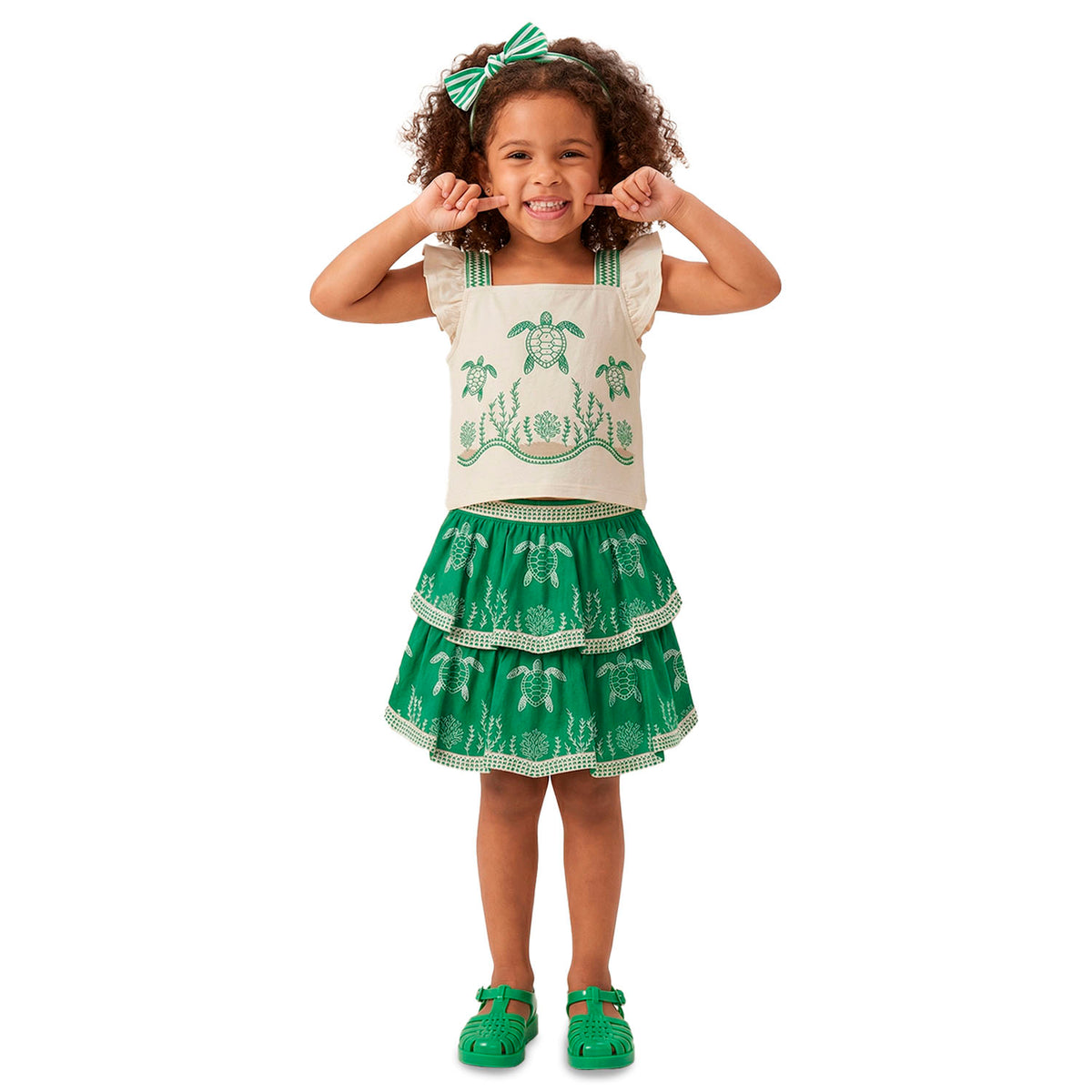Conjunto Blusa e Saia - NANAI