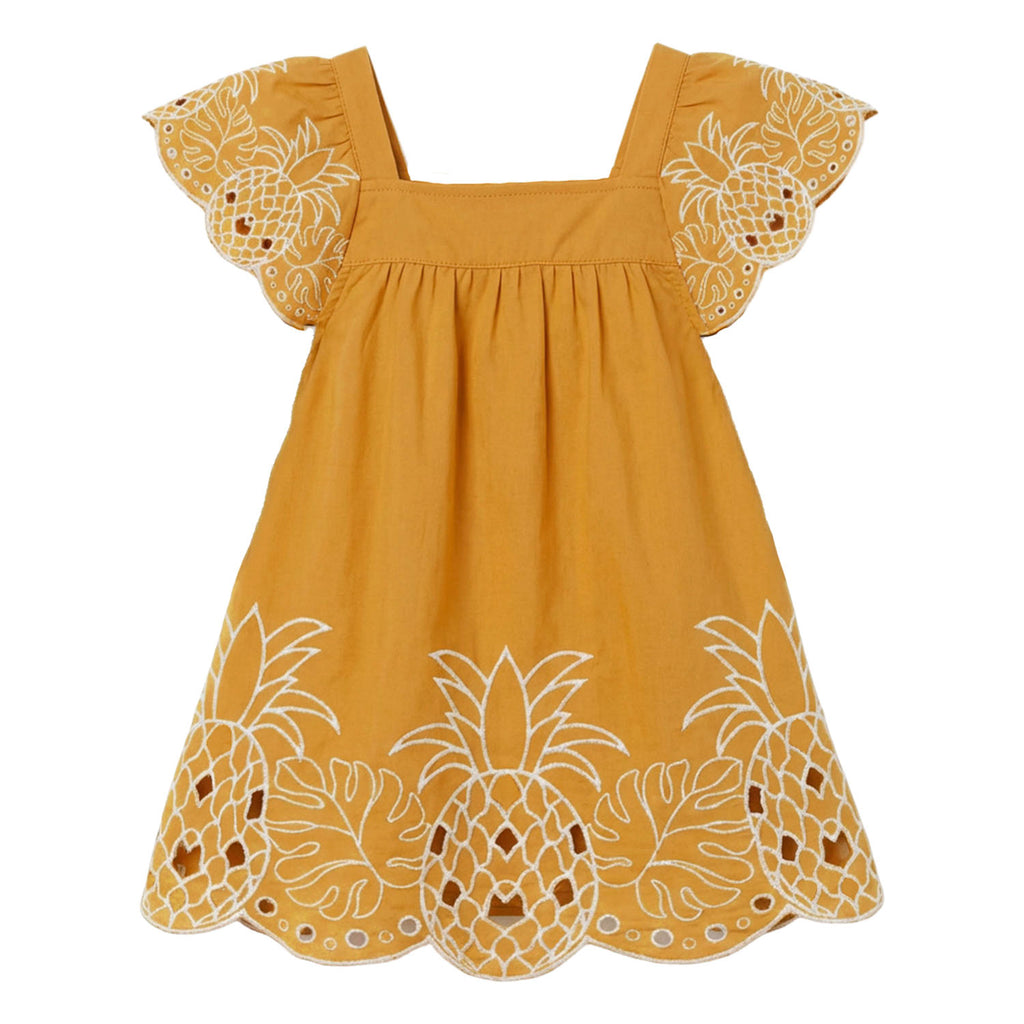 Vestido Barrado Trabalhado - NANAI