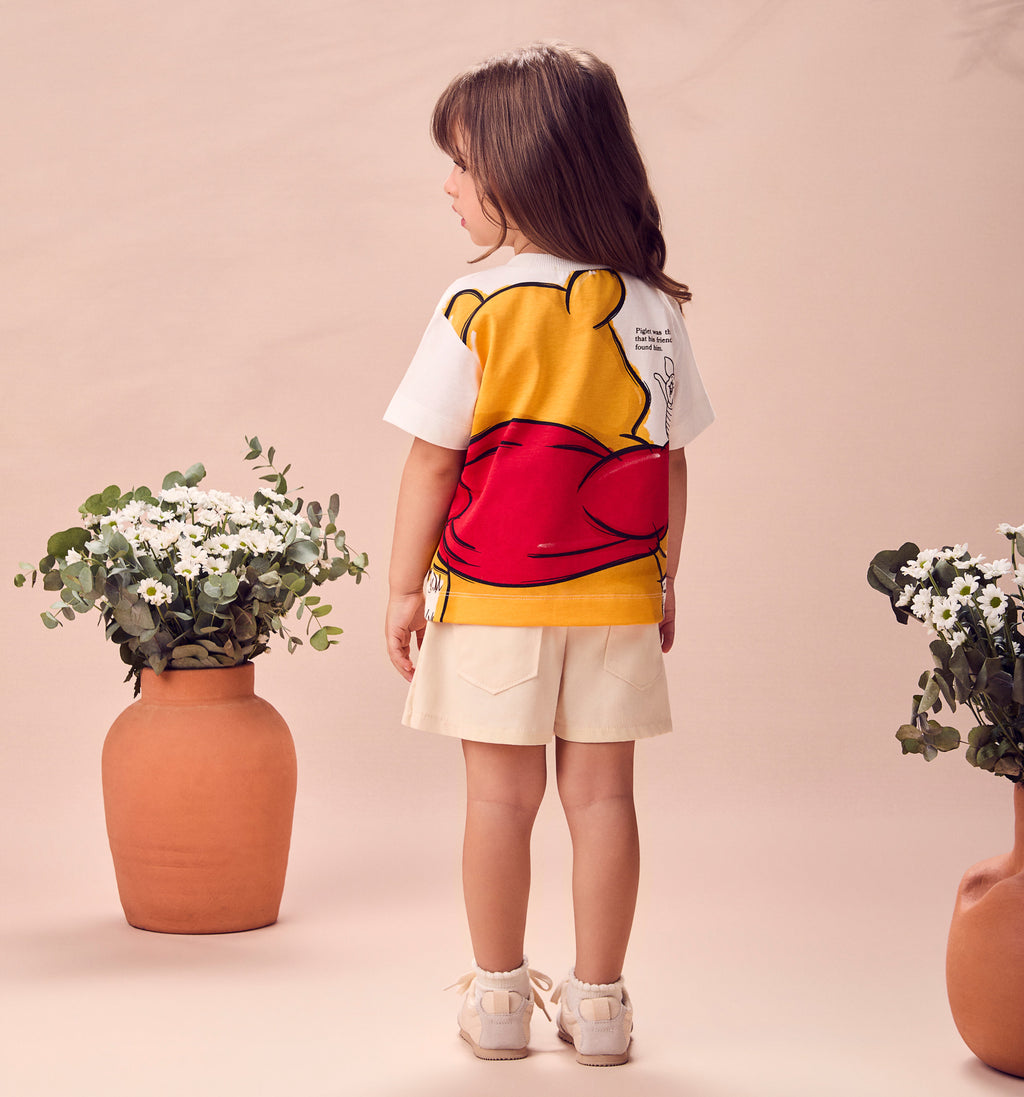 T-shirt Malha Pooh - ANIMÊ