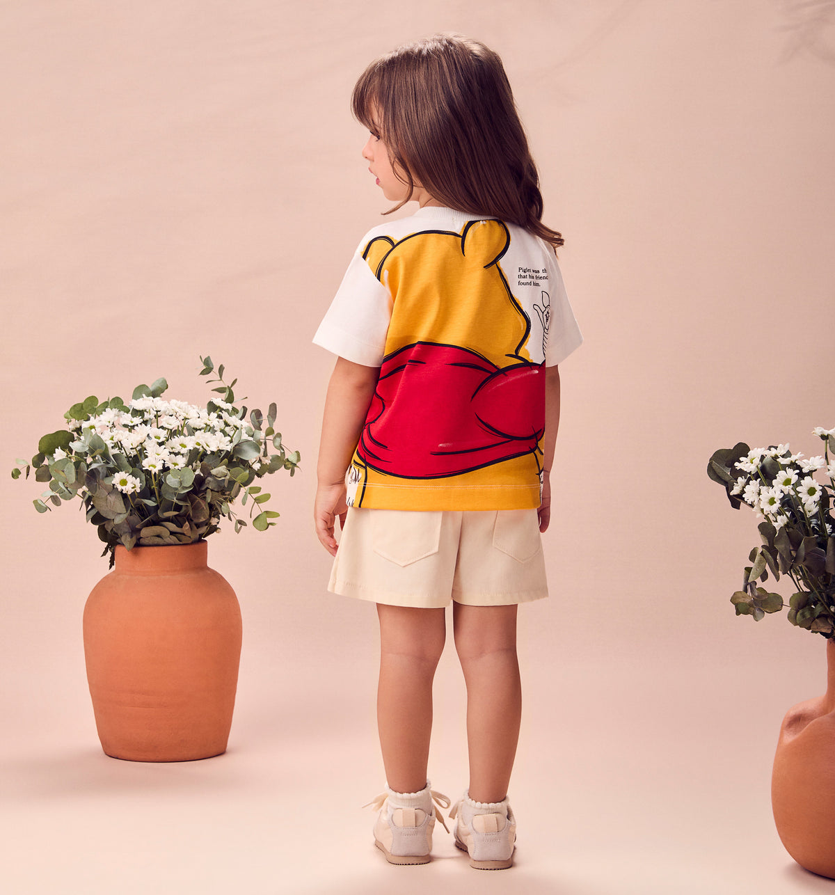 T-shirt Malha Pooh - ANIMÊ