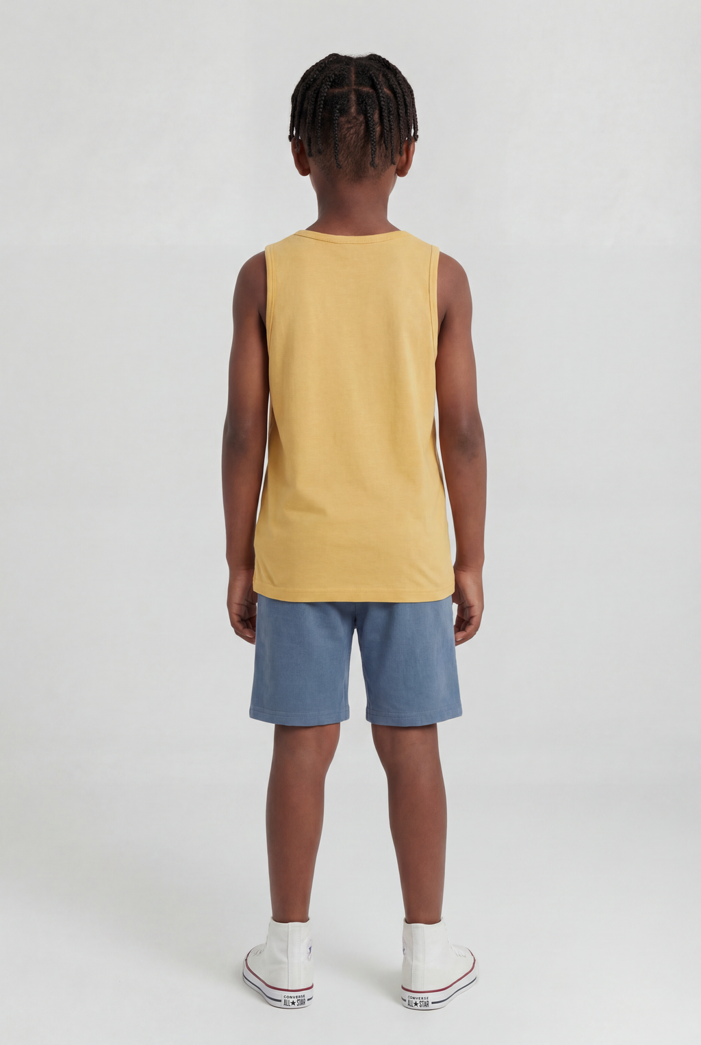 Conjunto Regata Meia Malha e Bermuda Moletom - KING JOE