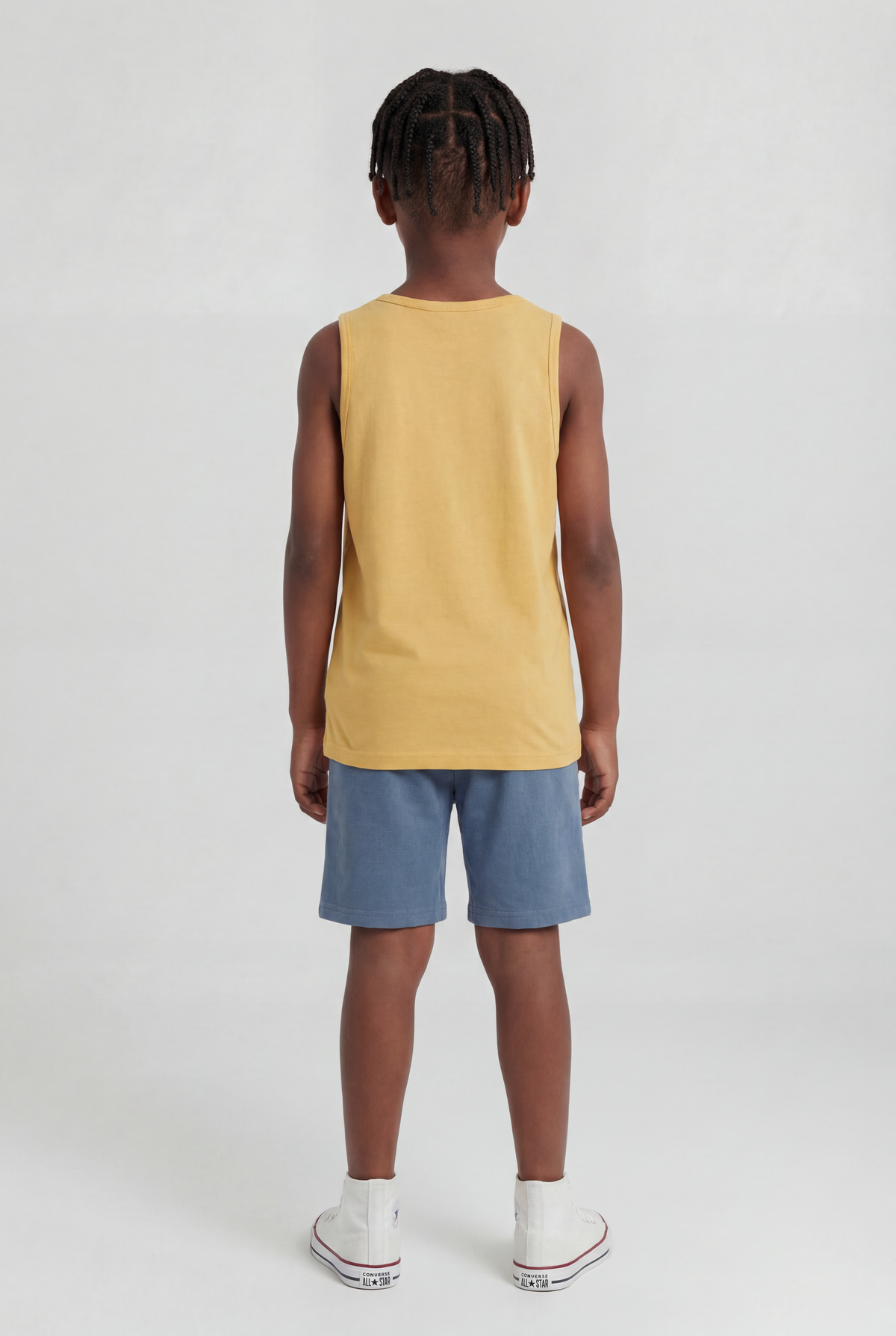 Conjunto Regata Meia Malha e Bermuda Moletom - KING JOE