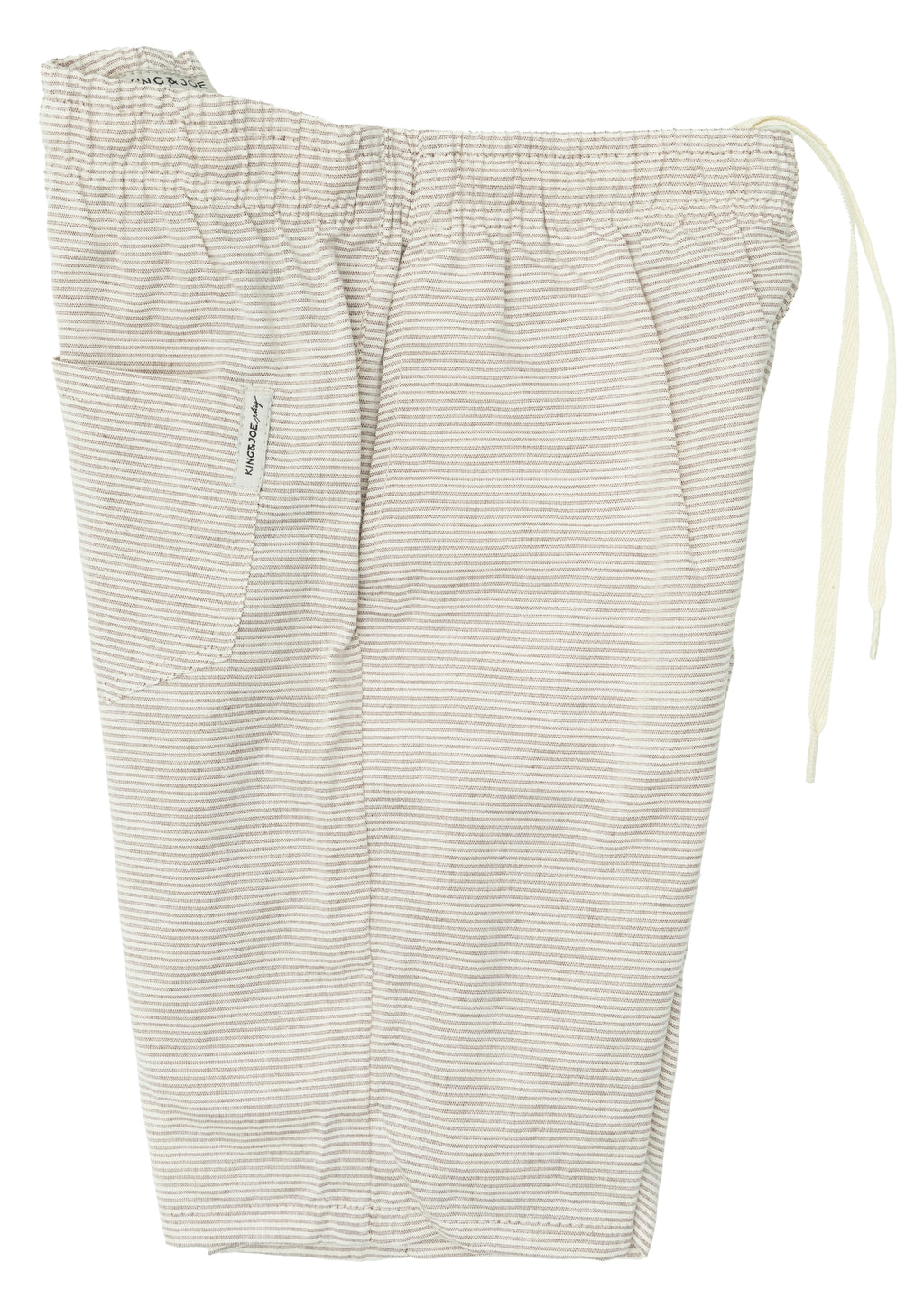 Conjunto Polo Piquet e Bermuda Linho Listrado - KING JOE