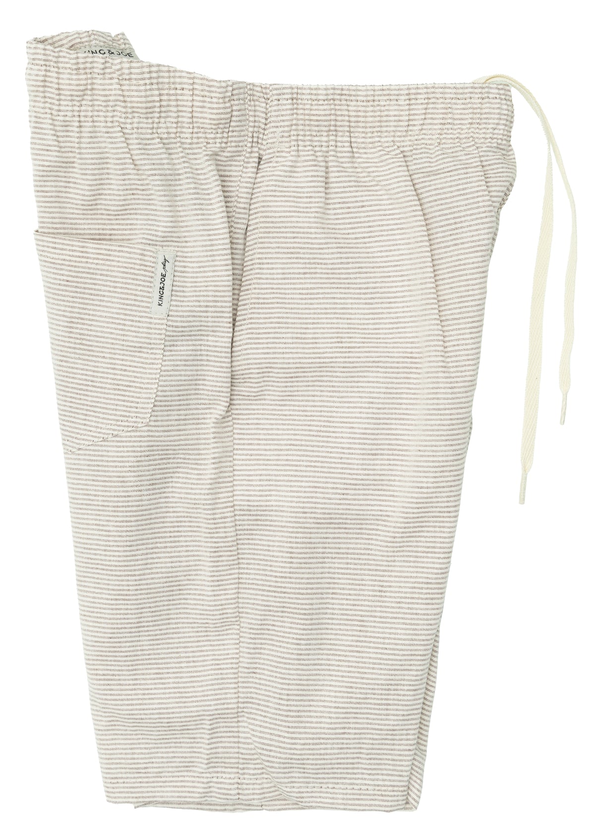 Conjunto Polo Piquet e Bermuda Linho Listrado - KING JOE