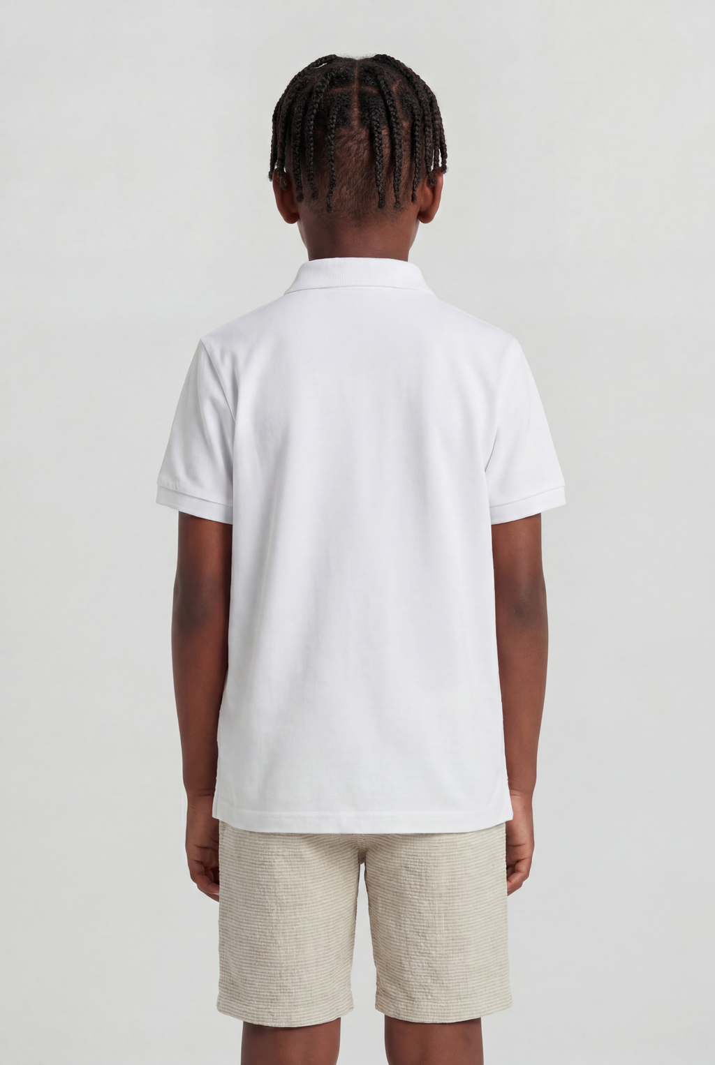Conjunto Polo Piquet e Bermuda Linho Listrado - KING JOE