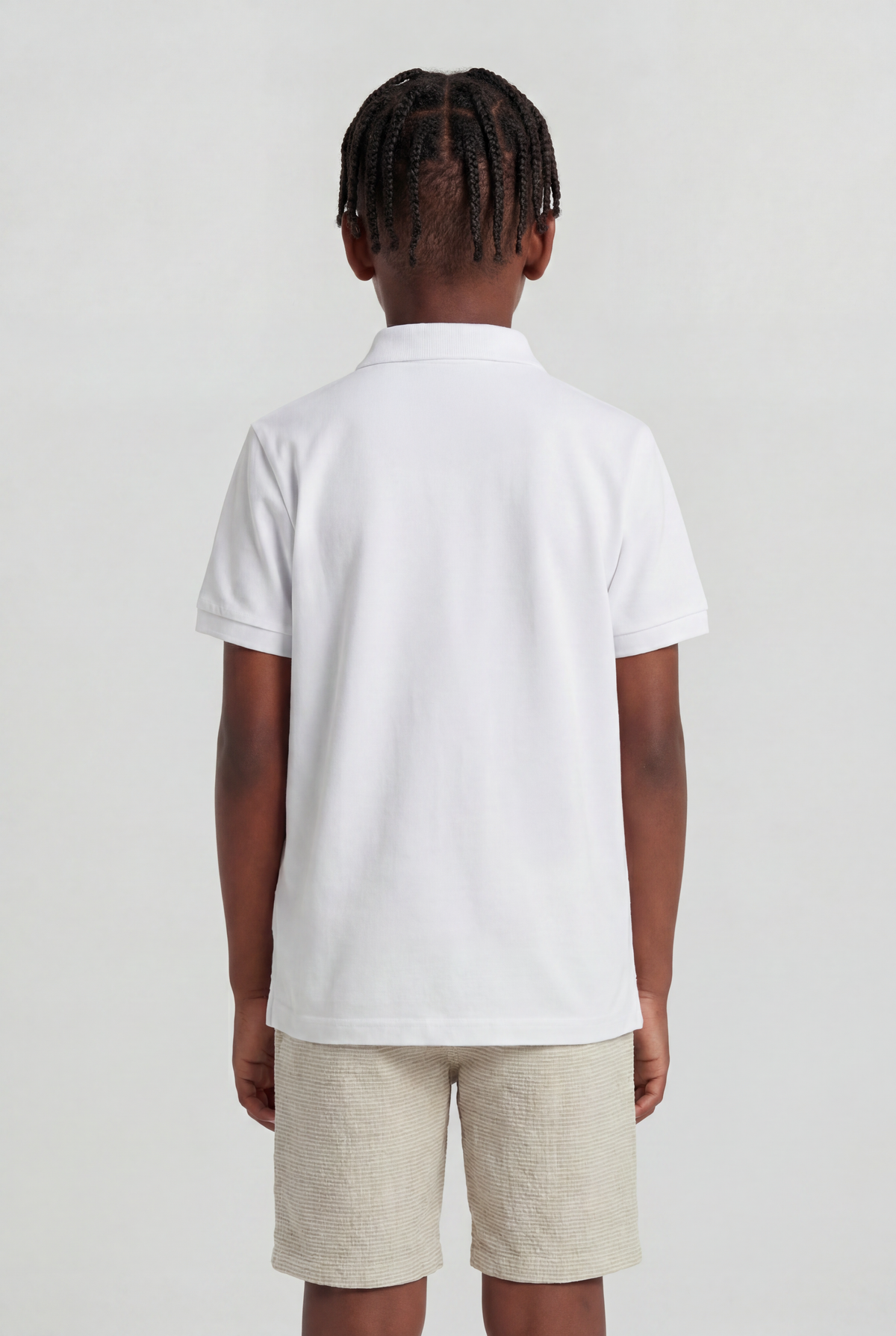 Conjunto Polo Piquet e Bermuda Linho Listrado - KING JOE