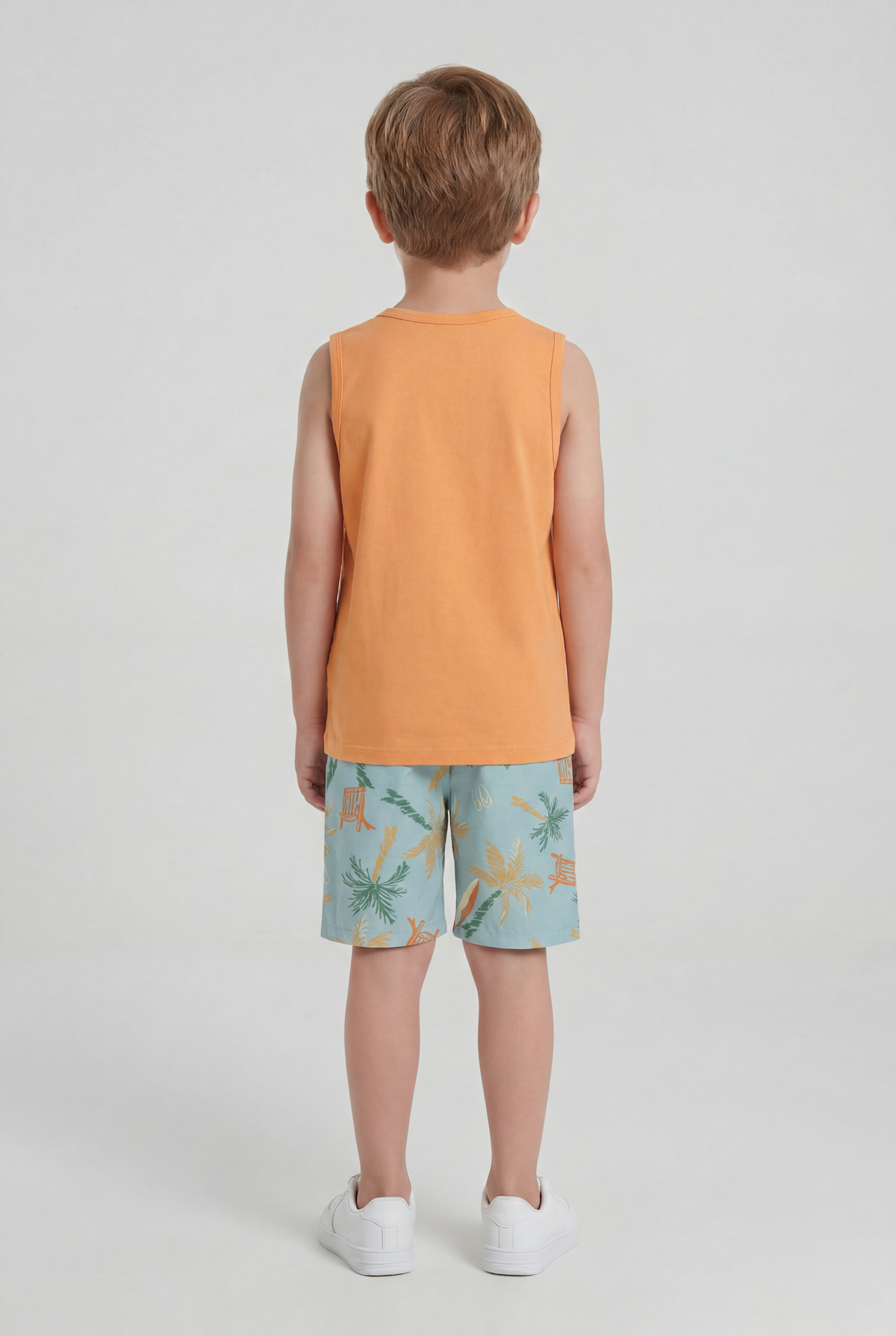 Conjunto Regata Meia Malha e Shorts Nylon - KING JOE