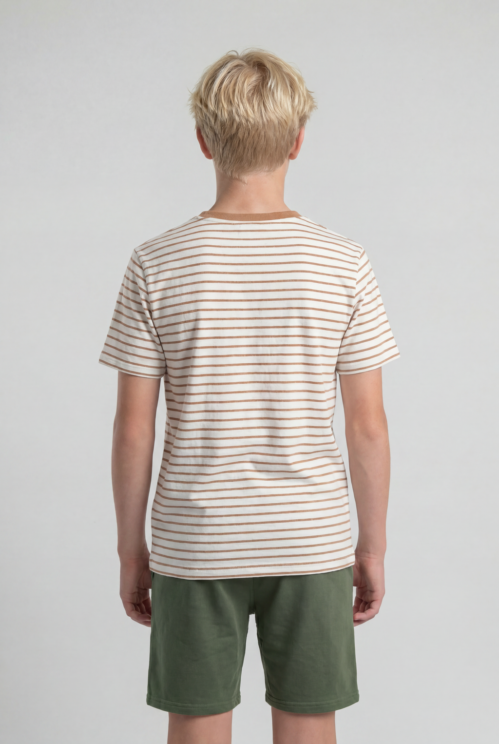Conjunto Camiseta Meia Malha e Bermuda Moletom - KING JOE
