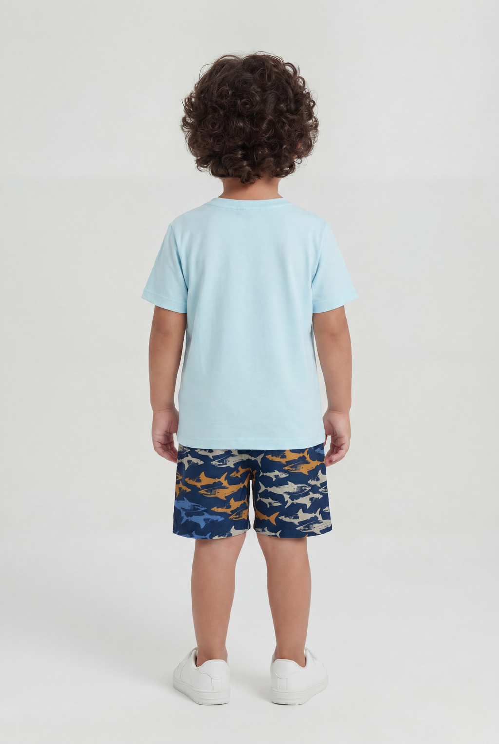Conjunto Camiseta Meia Malha e Short Nylon - KING JOE