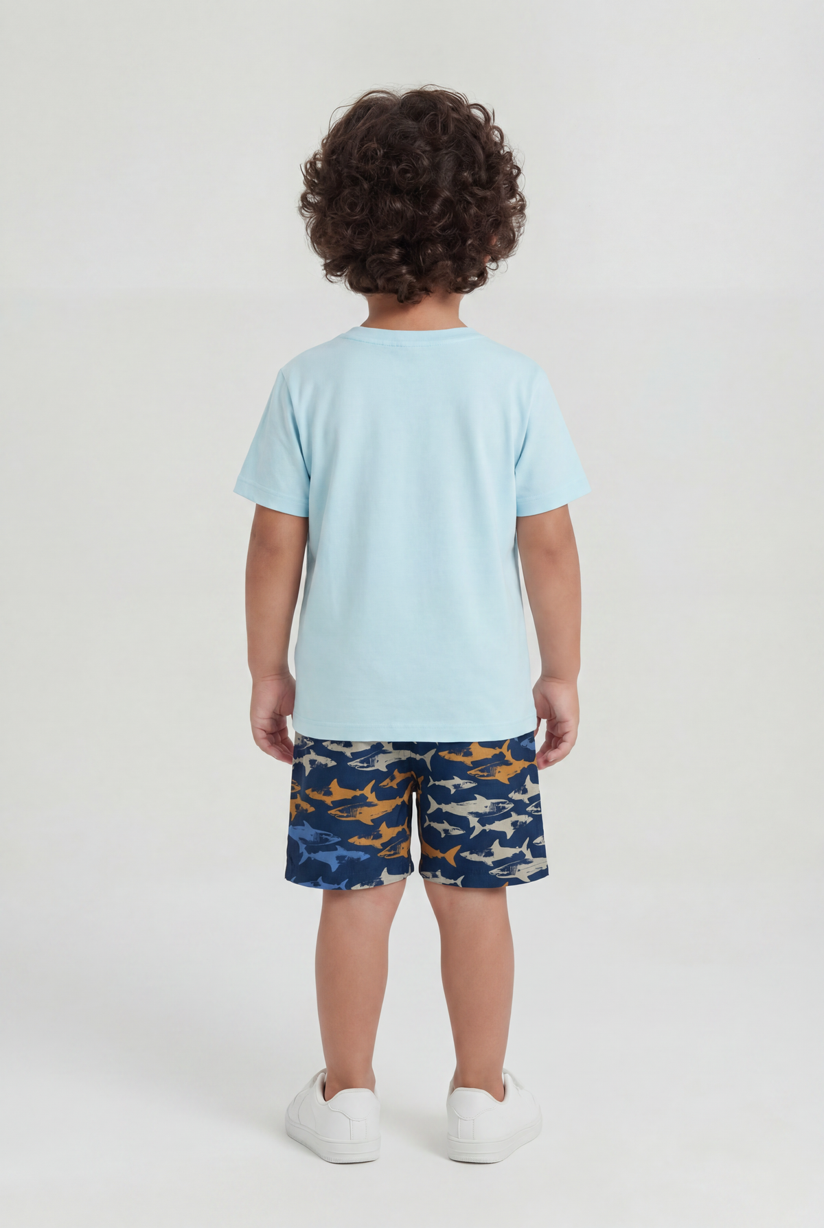 Conjunto Camiseta Meia Malha e Short Nylon - KING JOE