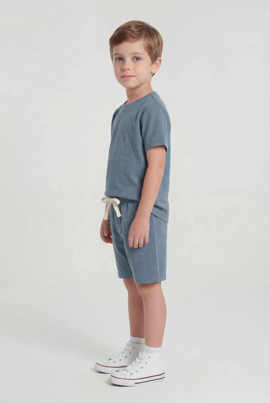Conjunto Camiseta e Bermuda Malha Tricot - KING JOE