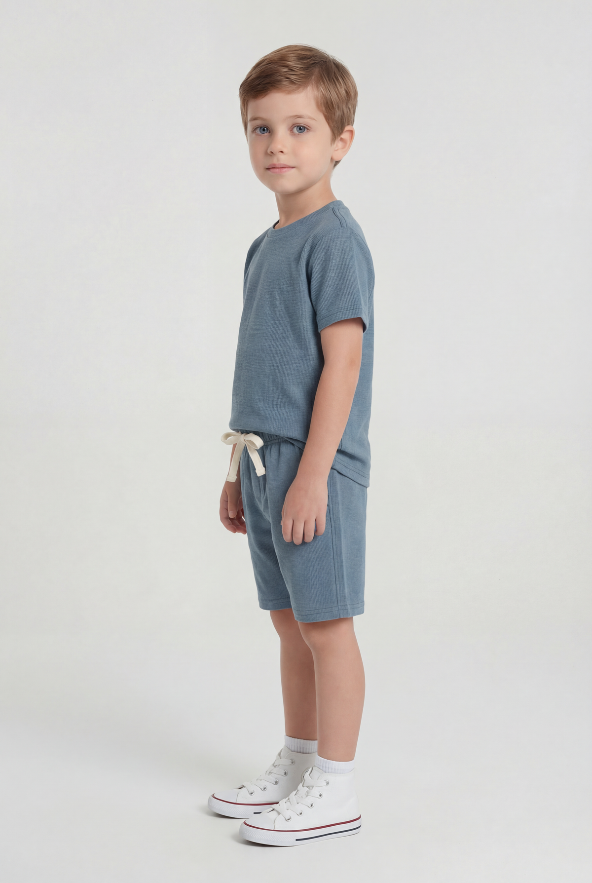 Conjunto Camiseta e Bermuda Malha Tricot - KING JOE