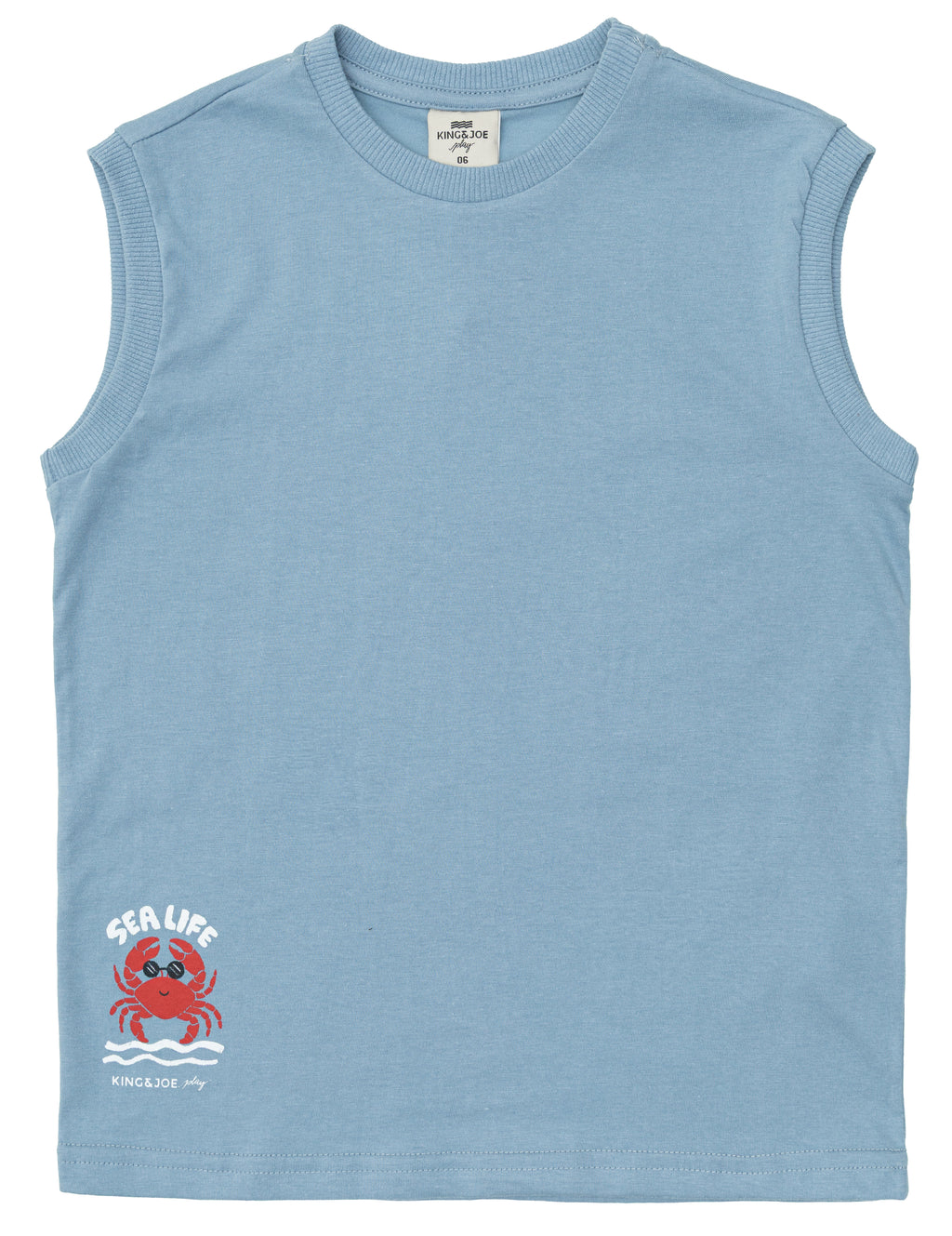 Conjunto Regata Meia Malha e Bermuda Moletom - KING JOE