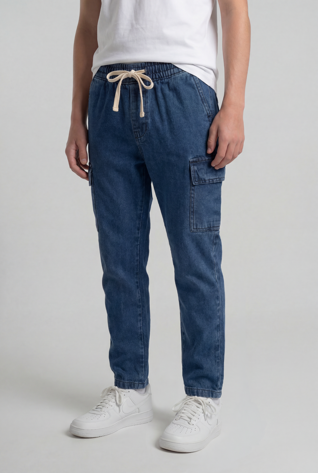 Calça Jeans Cargo - KING JOE