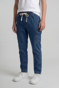Calça Jeans Cargo - KING JOE