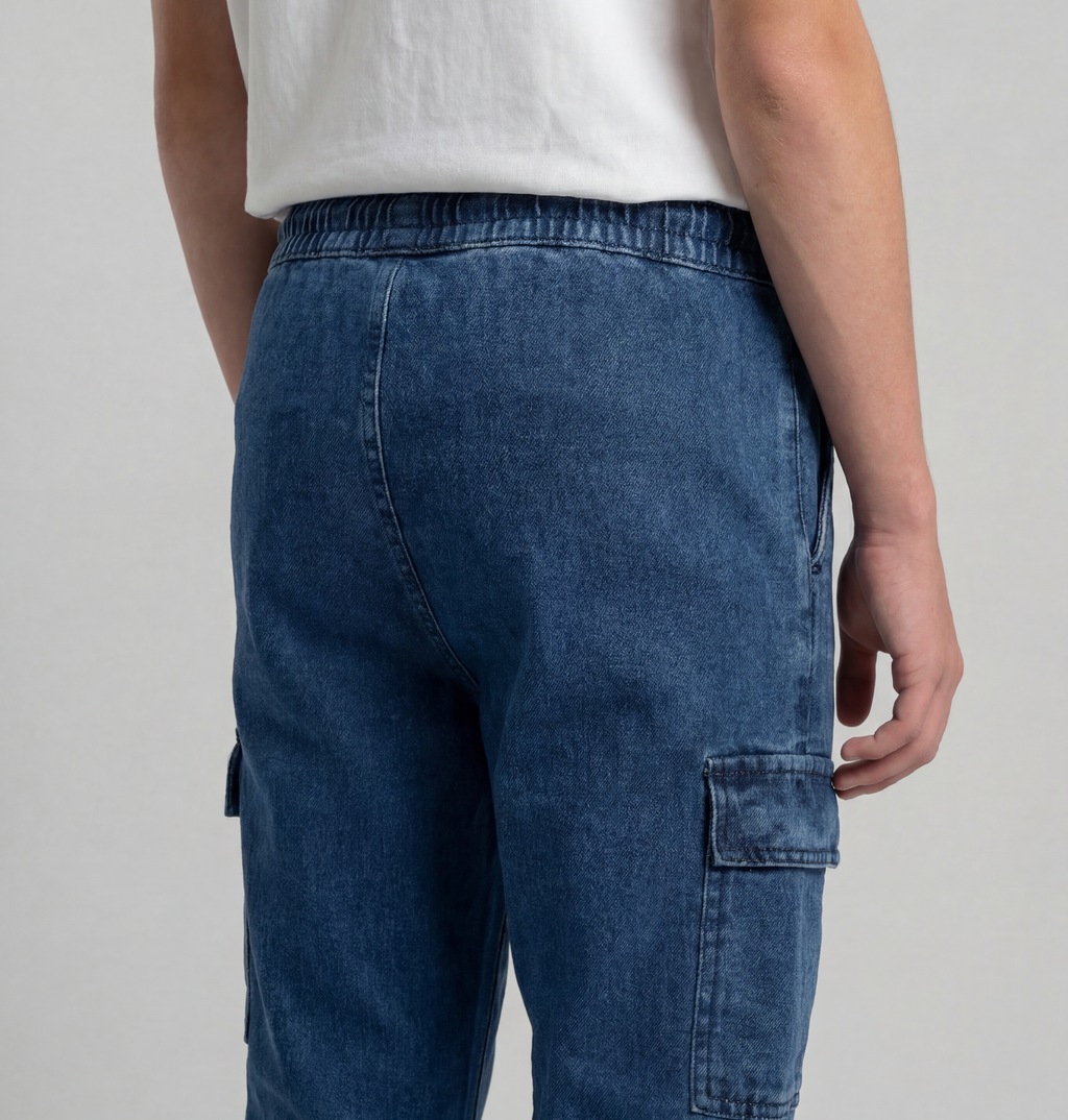 Calça Jeans Cargo - KING JOE