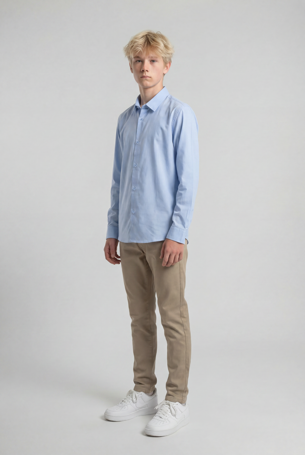 Camisa Social Elastano Slim ML - KING JOE