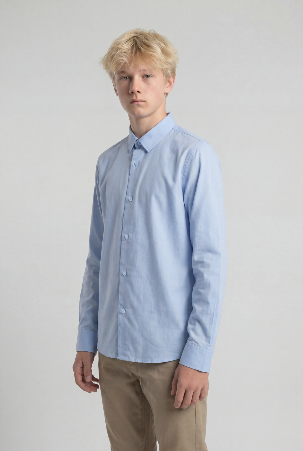 Camisa Social Elastano Slim ML - KING JOE