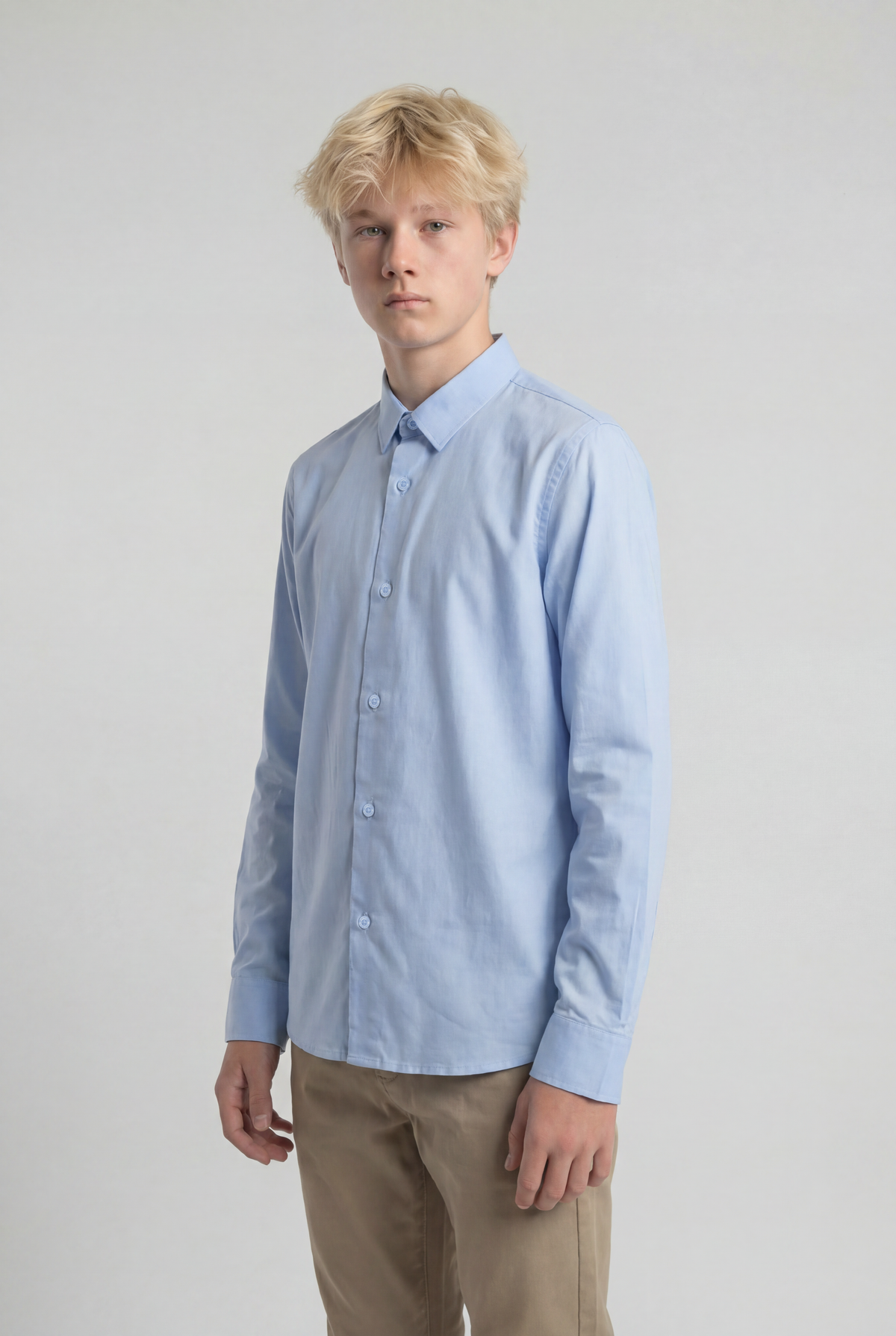 Camisa Social Elastano Slim ML - KING JOE