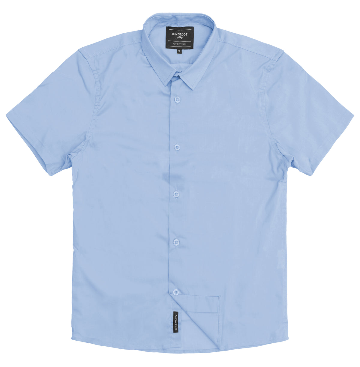 Camisa Social Elastano Slim MC - KING JOE