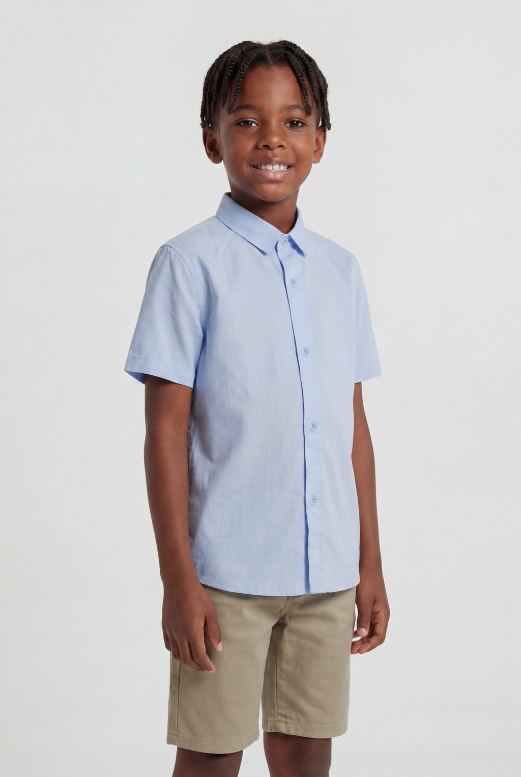Camisa Social Elastano Slim MC - KING JOE