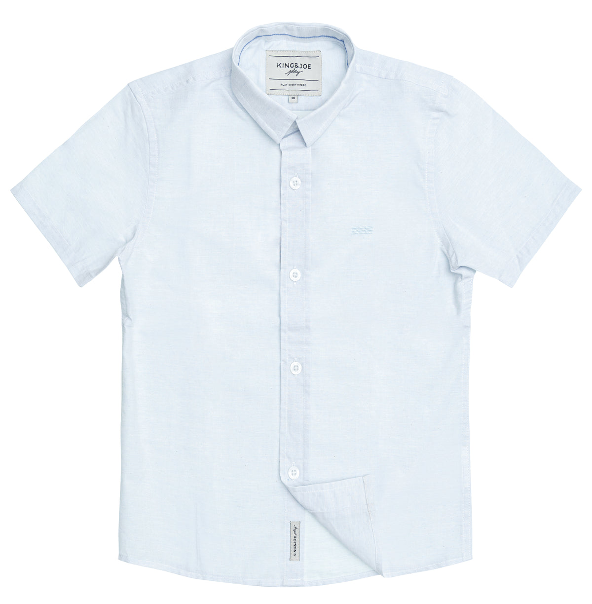 Camisa Casual Mescla Slim MC - KING JOE