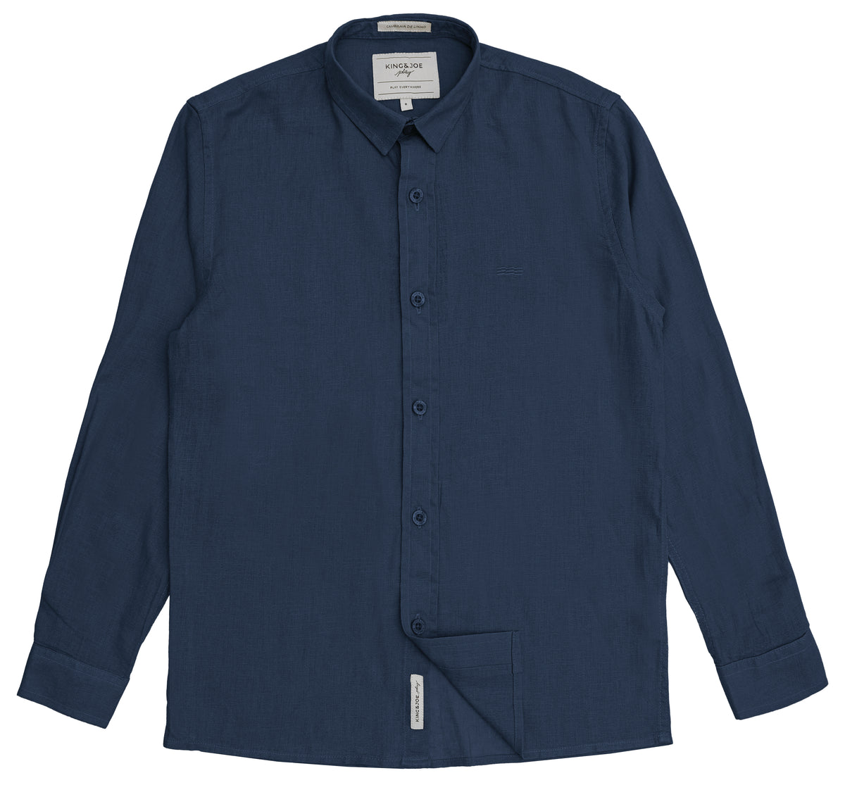 Camisa Cambraia de Linho Slim ML - KING JOE