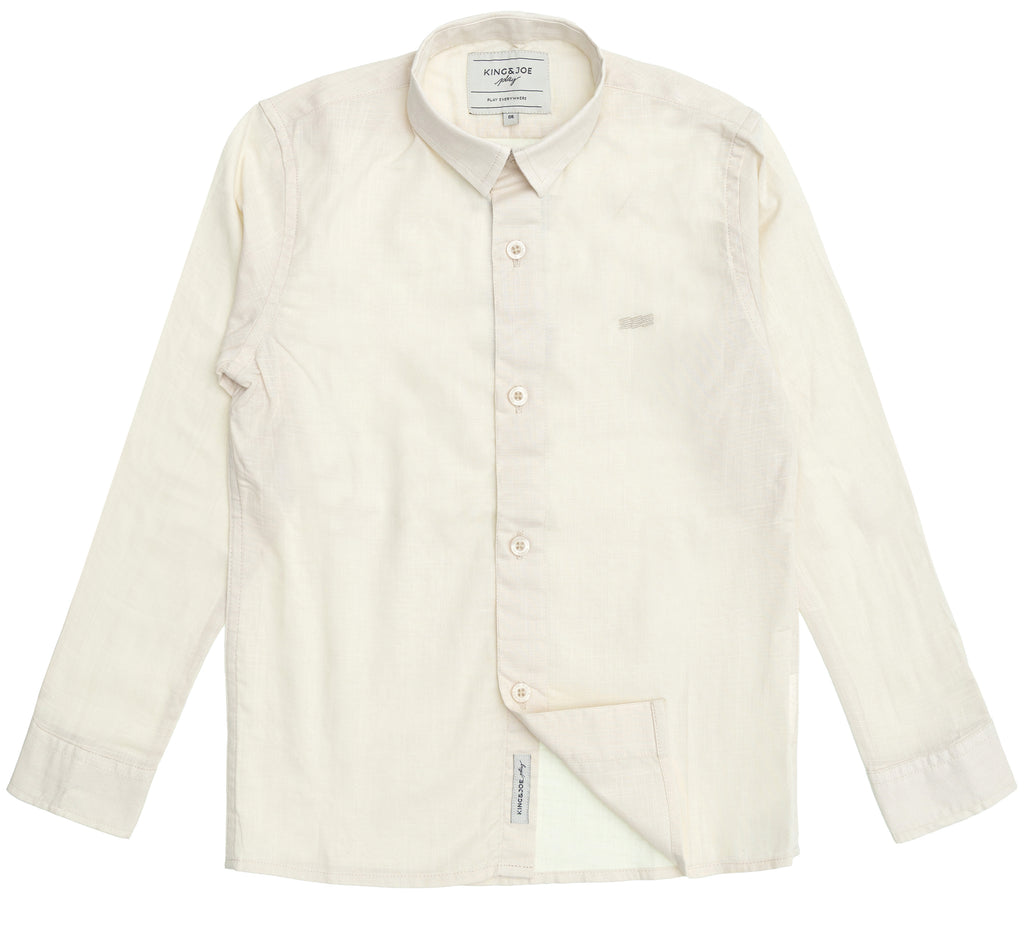 Camisa Casual Algodão Flame Slim ML - KING JOE